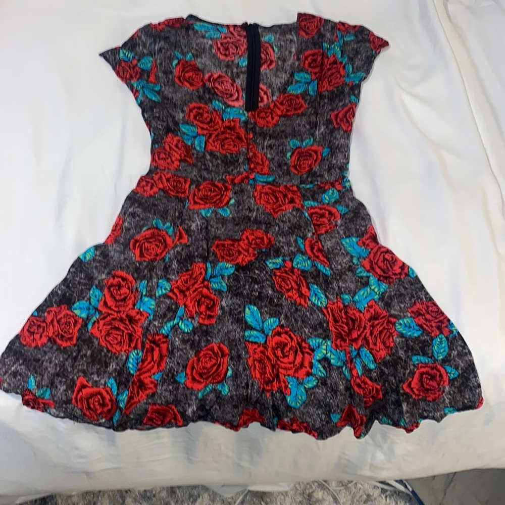 Rose mini dress